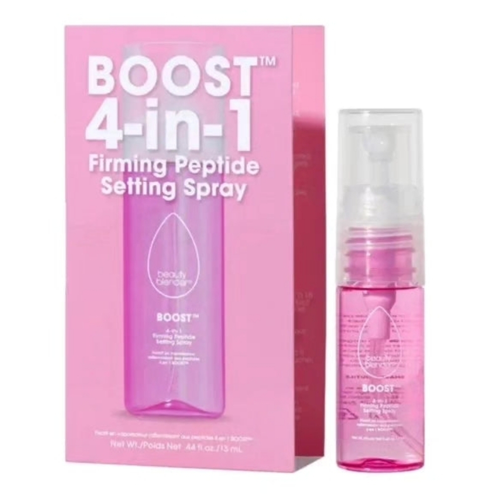 BEAUTY BLENDER Boost 4-in-1 Firming Peptide Setting Spray - Pink